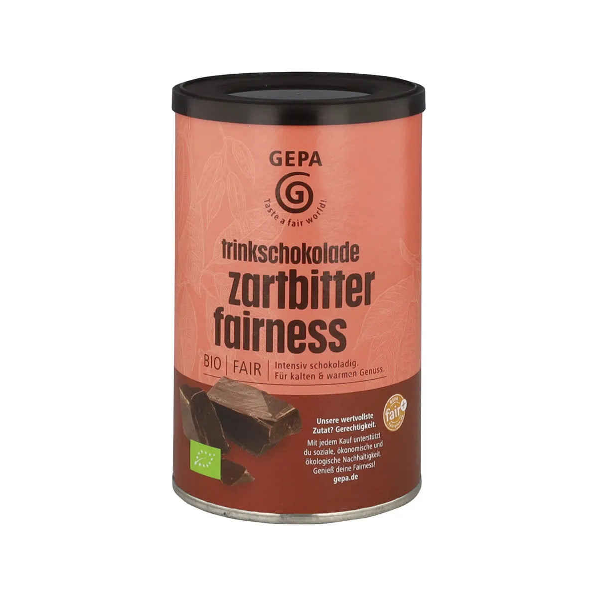 GEPA Trinkschikolade zartbitter I schokoladig I bio I fair I 250g