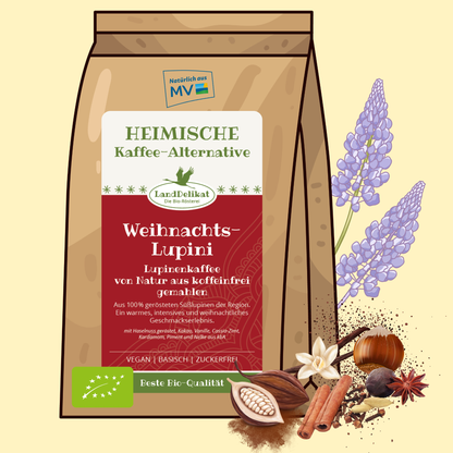 Christmas lupine with spices