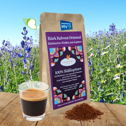 Türk Kahvesi ORIENTAL – aus LUPINEN mit Gewürzen