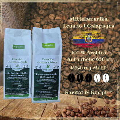 Bio-Inselkaffee I Ecuador Galapagos 100 % Arabica I gemahlen