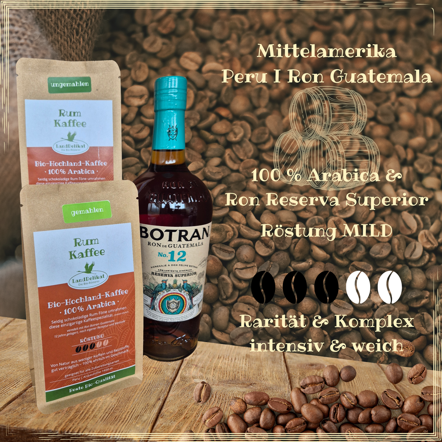 Rumkaffee I gemahlen