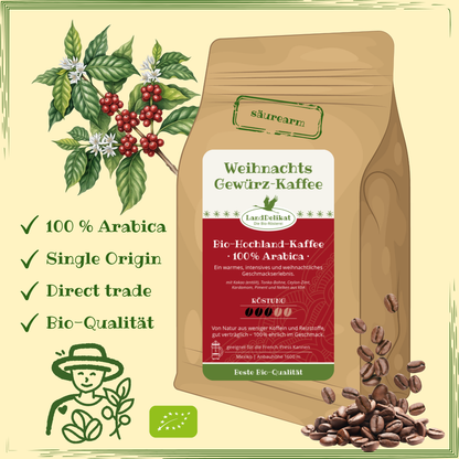 Weihnachts-Gewürz-Kaffee I gemahlen