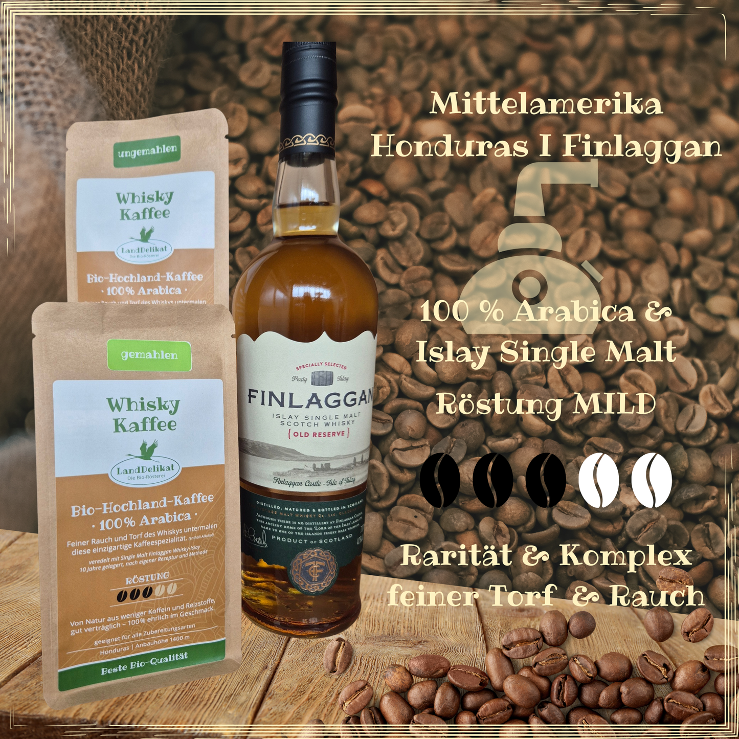 Whiskykaffee I gemahlen
