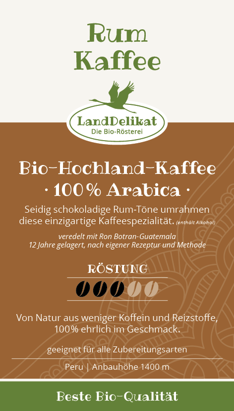 Rumkaffee I gemahlen